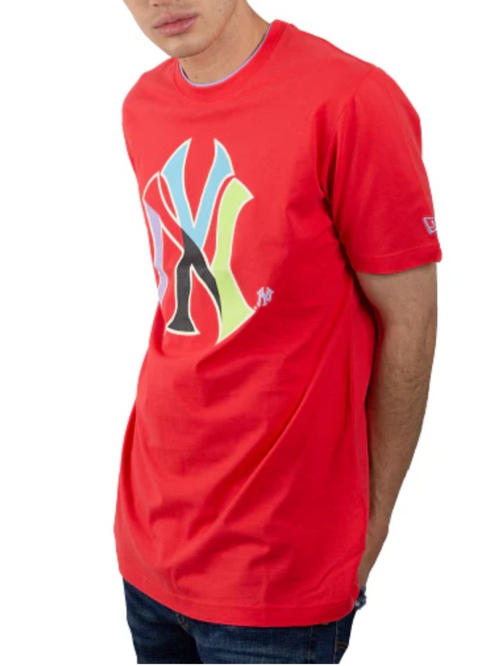 New Era New York Yankees World Series Graphic Tee Red Men’s Medium - Picture 7 of 16